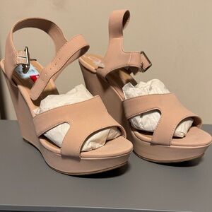 American Rag Blush Wedge Sandals